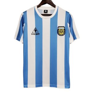 Maillot Argentine Domicile Retro Vintage 1986