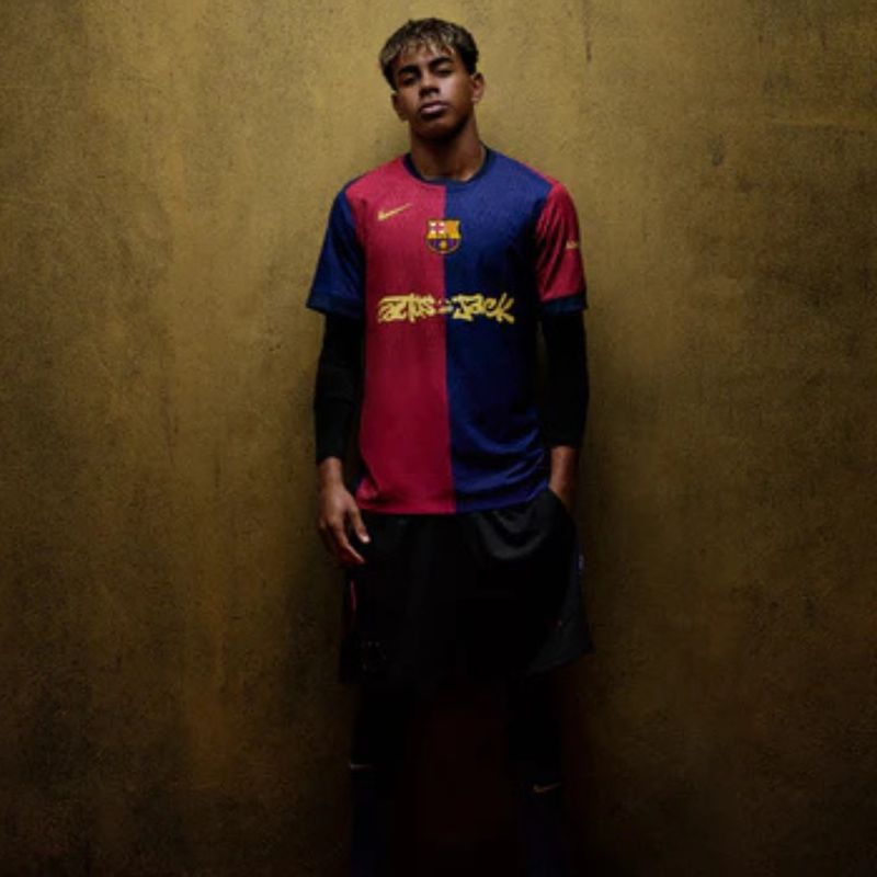 Maillot FC Barcelone x Travis Scott 2025 - Cactus Jack - Image 3