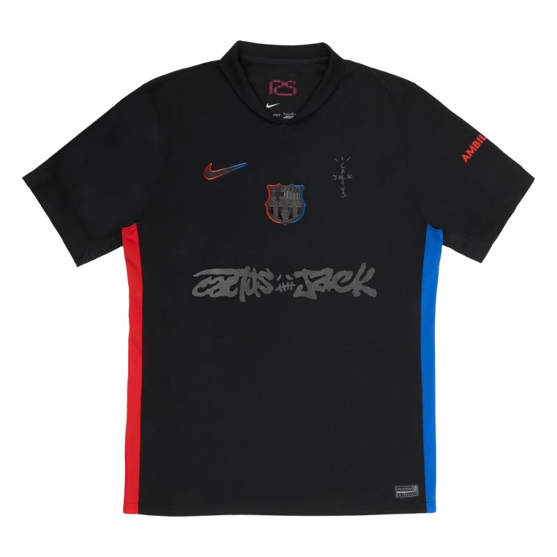 Maillot FC Barcelone x Travis Scott 2025 Extérieur - Cactus Jack