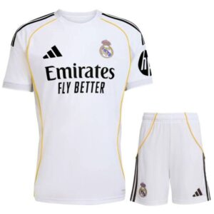 Maillot Kit enfant Real Madrid Domicile 2025 2026
