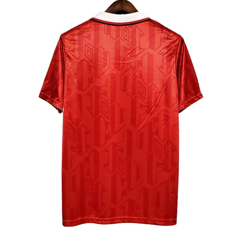 Maillot Manchester United Domicile Retro Vintage 1992 1994 - Image 2