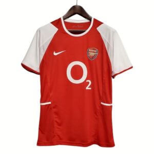 Maillot Arsenal Domicile Retro Vintage 2002 2024