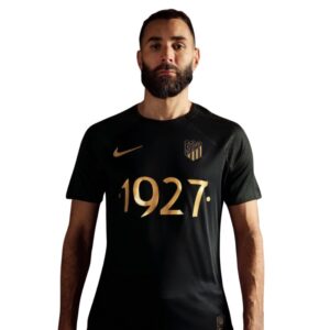Maillot Al Ittihad Edition 100 ans Noir/Or 25/26