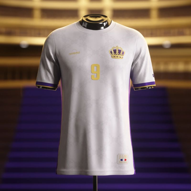Maillot Real Madrid "King Karim" by Comma