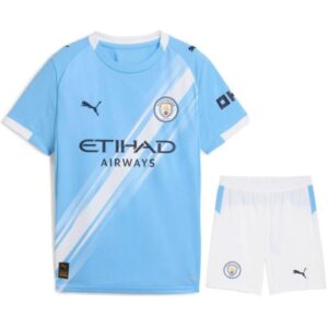 Maillot Kit Enfant Manchester City Domicile 25/26