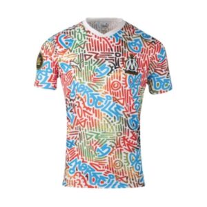 Maillot Olympique de Marseille Blanc Africa 2024 ( Edition Limitée )