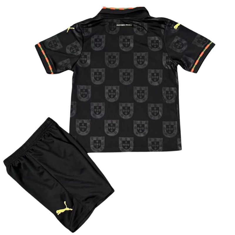 Maillot Kit Enfant Portugal Pantera Negra 25 26 - Image 2