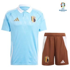 Maillot Kit Enfant Belgique Extérieur EURO 2024