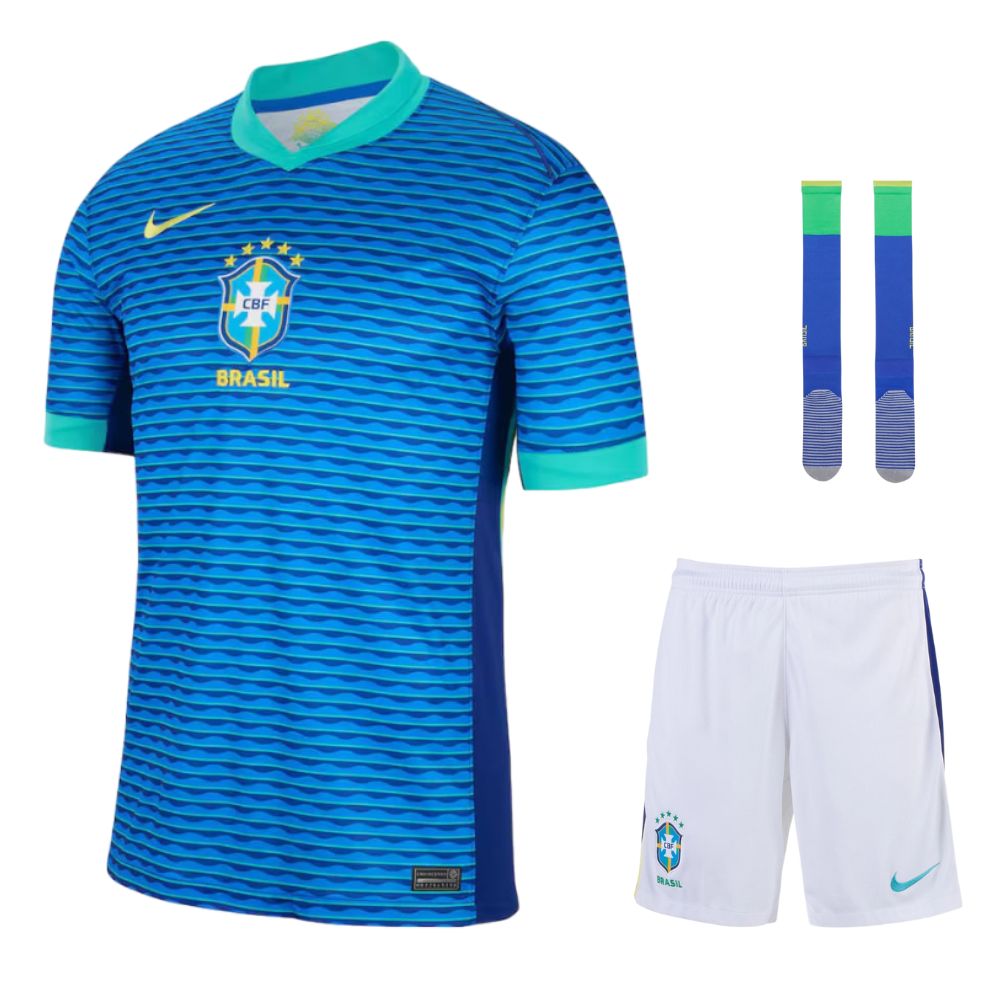 Maillot Kit Enfant Brésil Extérieur 2024 2025