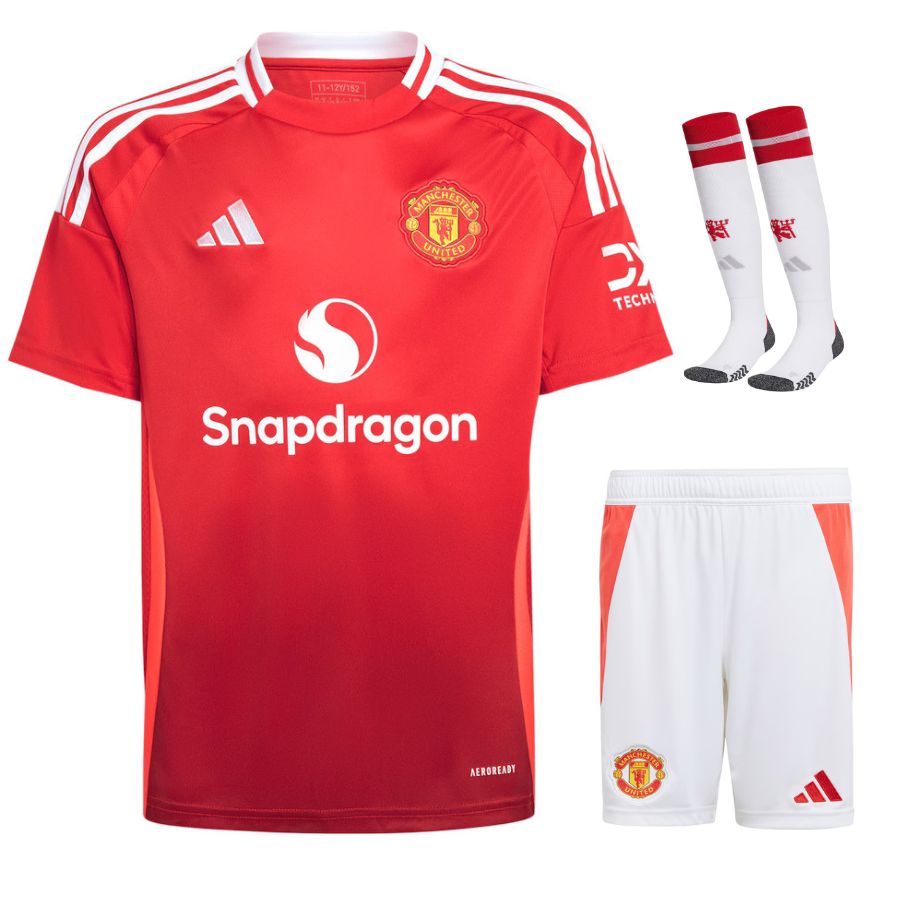 Maillot Kit Enfant Manchester United Domicile 24/25
