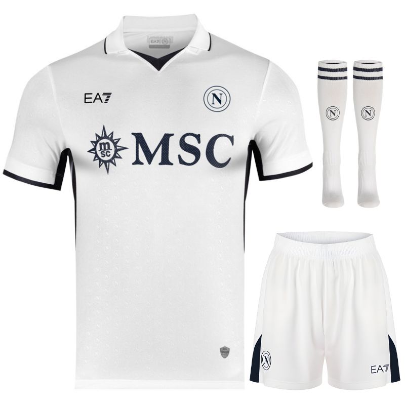Maillot Kit enfant Naples Extérieur 24/25