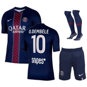Maillot Kit Enfant PSG Domicile 25/26 Dembélé