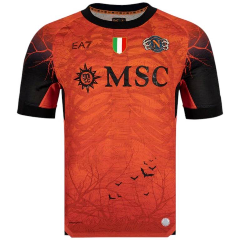Maillot SSC Naples Halloween Orange 2025