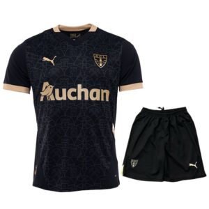 Maillot Kit Enfant RC Lens Sainte-Barbe Noir 2024 2025